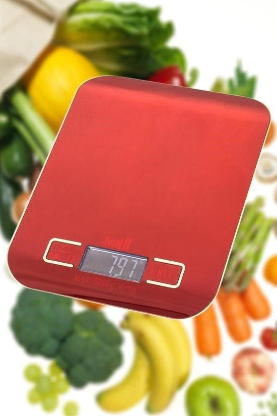 TF 1002 Hassas Ölçümlü  Maksimum 5 Kg Kapasiteli Led Ekran Platin