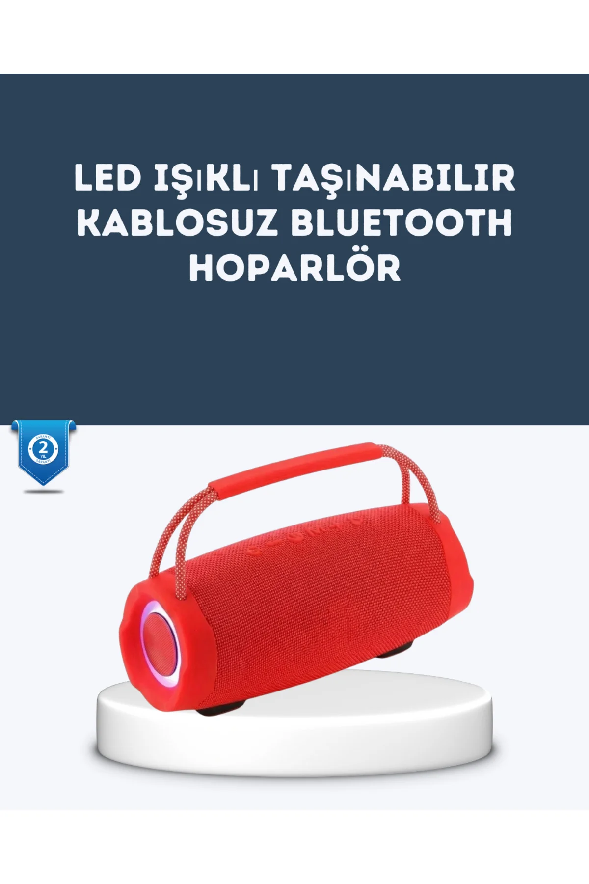 Tf Kart Ve Aux Destekli Ipx6 Suya Dayanıklı Bluetooth Hoparlör