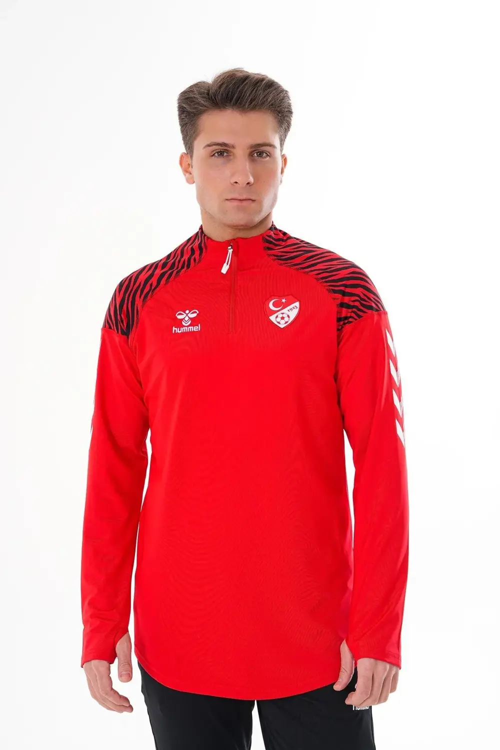 TFF HAKEM ANTRENMAN EŞOFMAN ÜSTÜ KIRMIZI-M