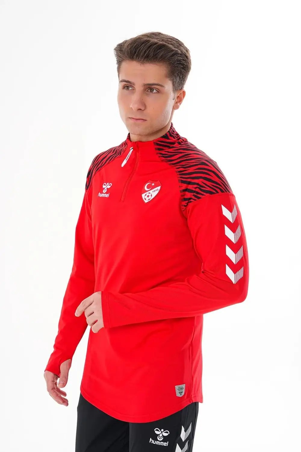 TFF HAKEM ANTRENMAN EŞOFMAN ÜSTÜ KIRMIZI-M