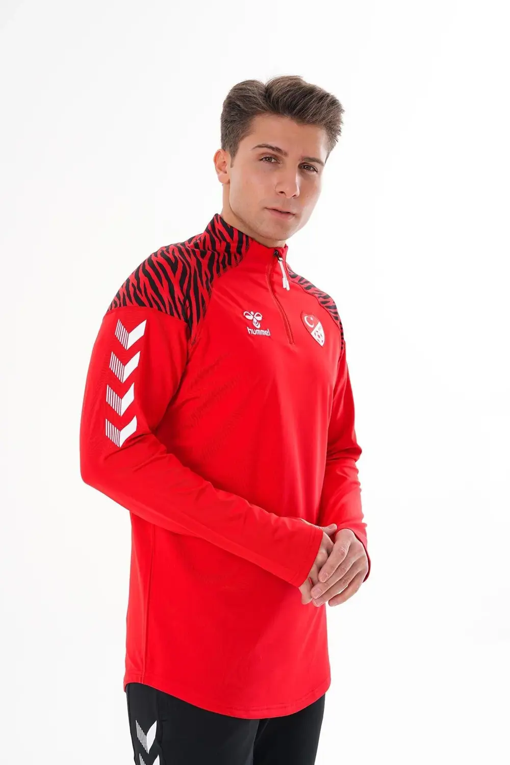 TFF HAKEM ANTRENMAN EŞOFMAN ÜSTÜ KIRMIZI-M