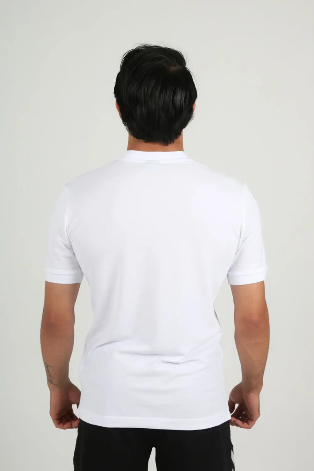 TFF HAKEM Armin Pamuklu Bebe Yaka Tişört Beyaz-M