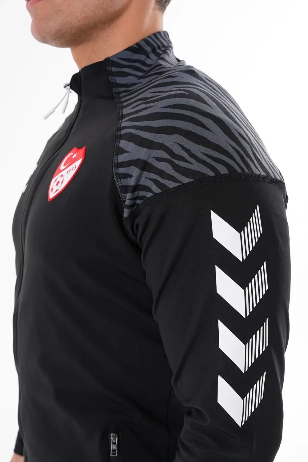 TFF HAKEM DERS VE KAMP EŞOFMAN ÜSTÜ SİYAH-3XL