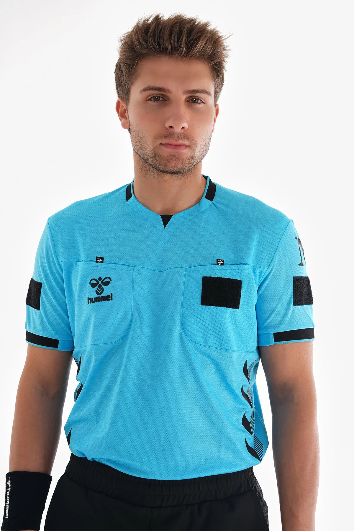 Hummel Tff Hakem Maç Formasi Mavi-Kisa Kol-L