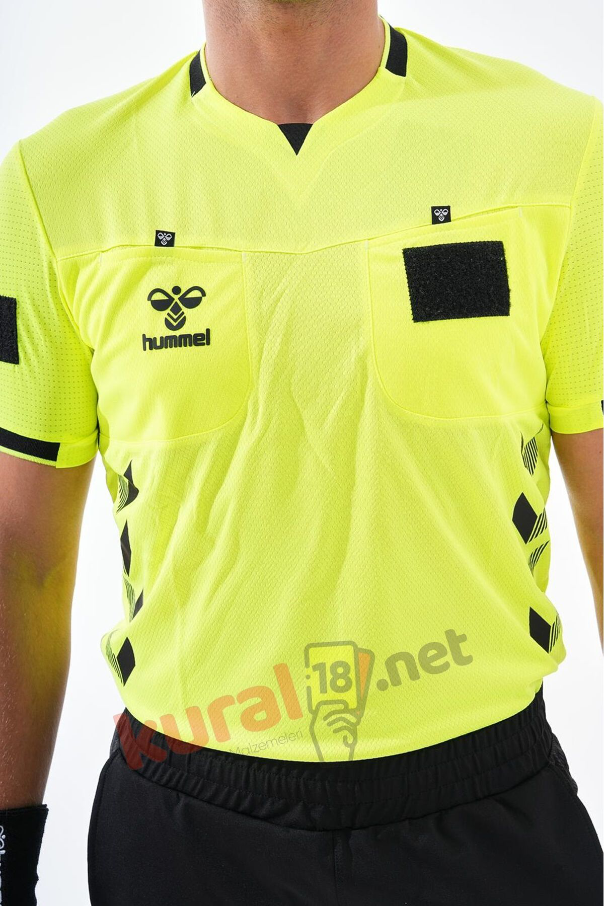 Hummel Tff Hakem Maç Formasi Neon Sari-Kisa Kol-2Xl