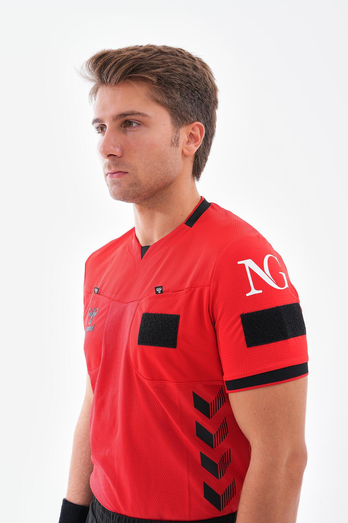 Hummel Tff Hakem Maç Formasi Kirmizi-Kisa Kol-S