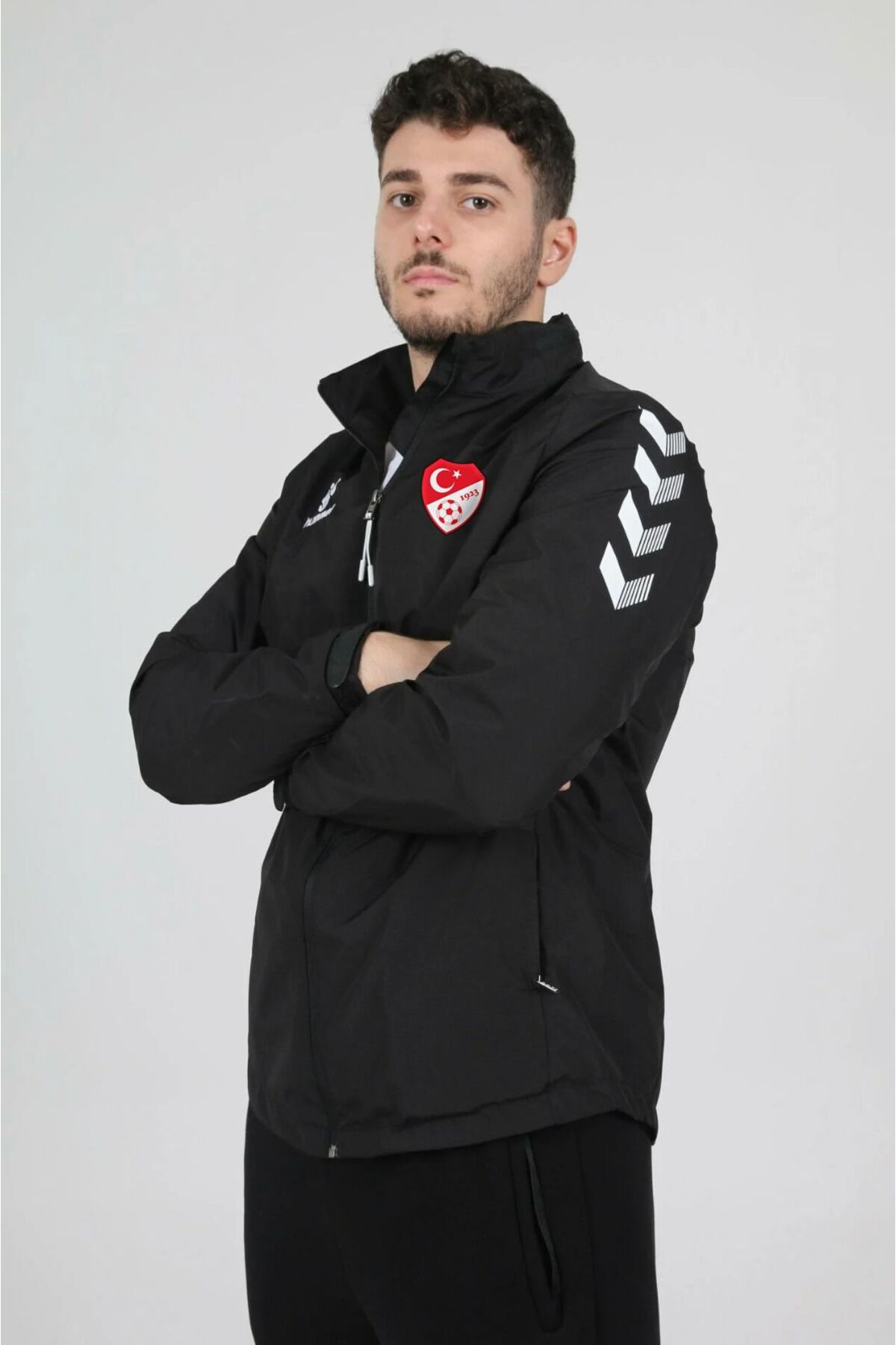 Hummel Tff Yağmurluk Siyah