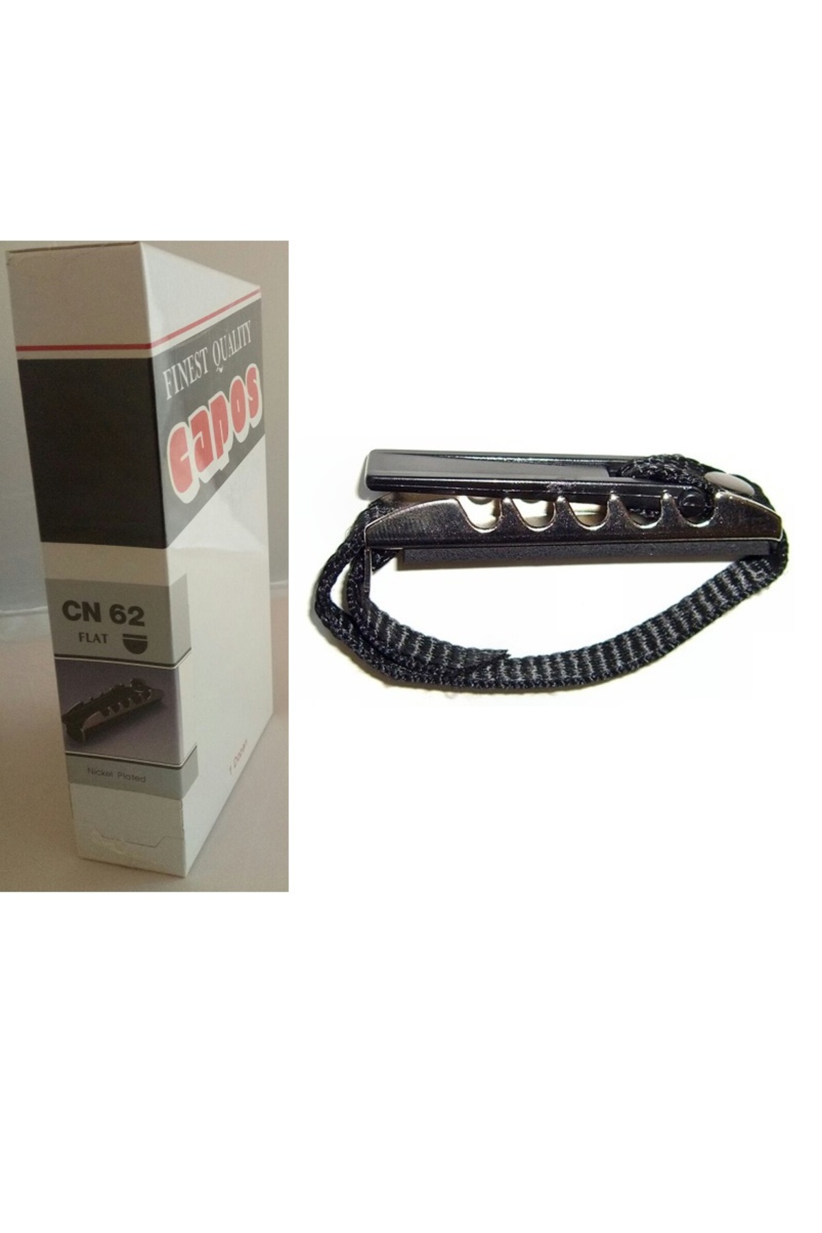 Maxtone Tfl22 Kapo Klasik (12 Ad.)Kemer Tipi Taiwan Kapo Klasik Gitar (12