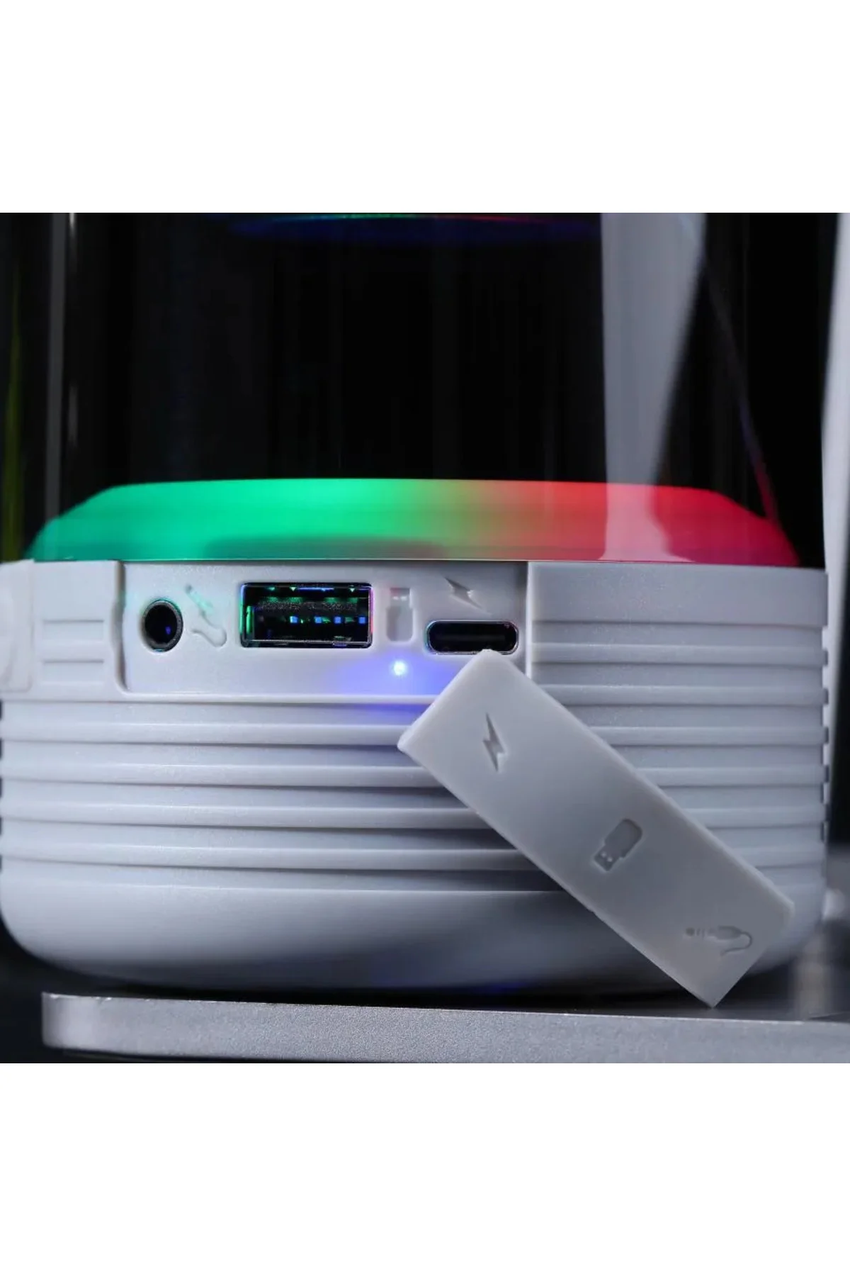 T&G 369 Taşınabilir Mini Bluetoot Hoplarlör Rgb Işıklı