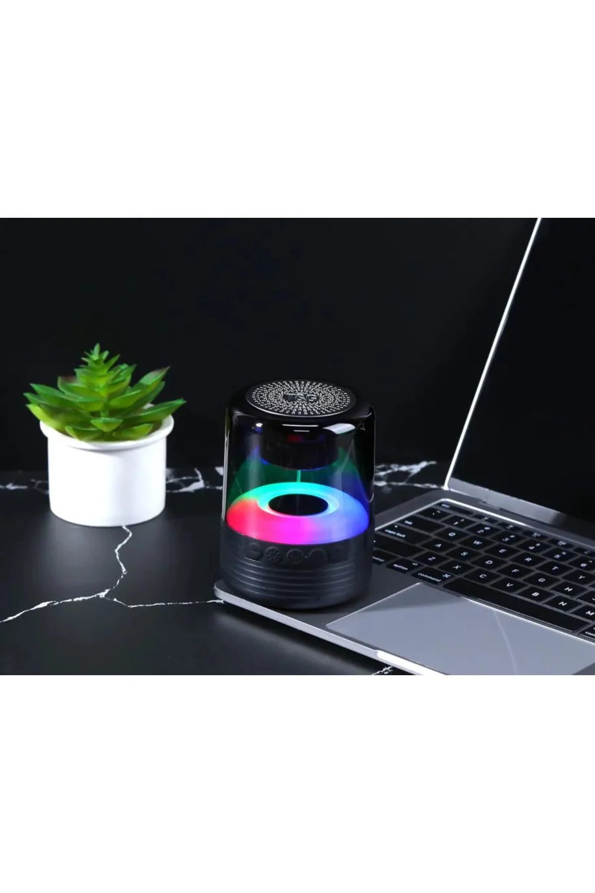 T&G 369 Taşınabilir Mini Bluetoot Hoplarlör Rgb Işıklı