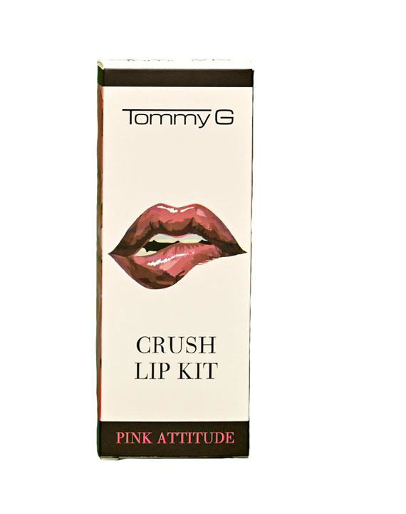 Tommy G Tg Crush Lip Kit Pink Attitude-Tg Crush Dudak Kiti Pembe Tutum Tommy G Tg Crush Lip Kit Pink Attitude-Tg Crush Dudak Kiti Pembe Tutum