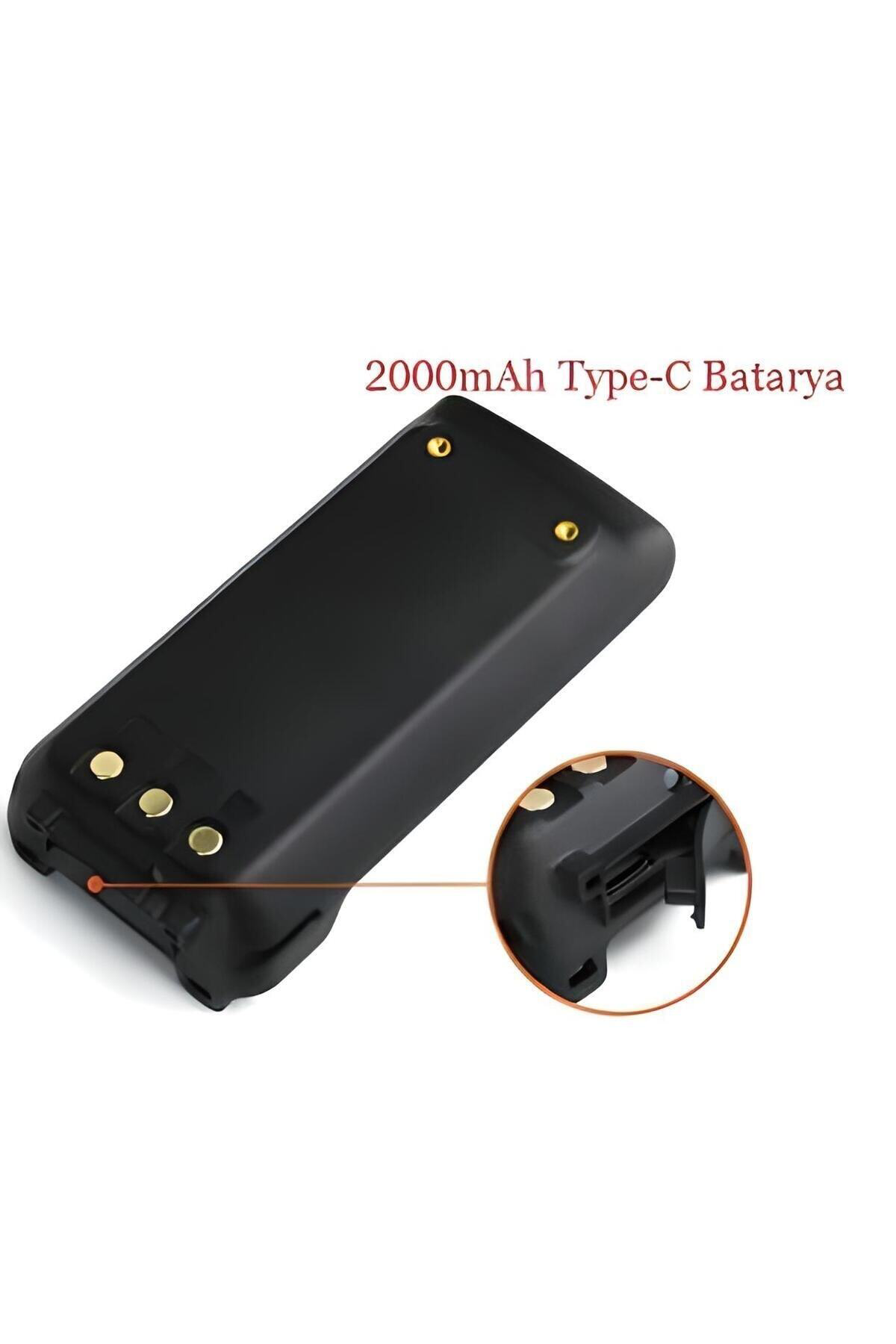 Th-uv88 2000 Mah Type-c Batarya - Türkçe Menü El Telsizi