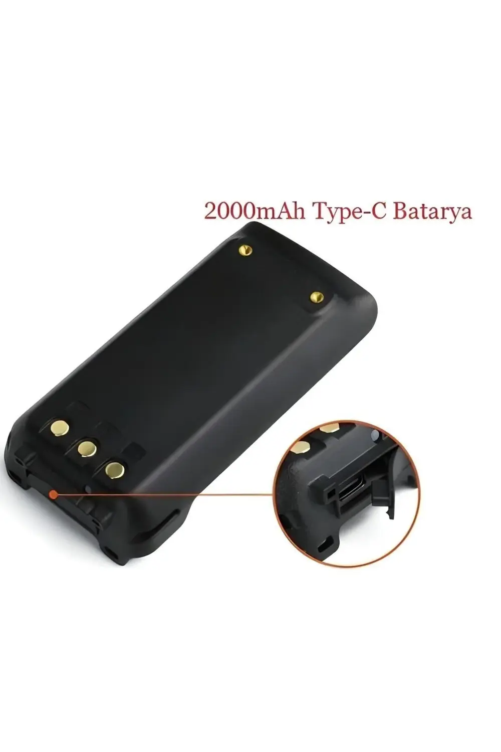 Th-uv88 Dual Band El Telsizi 2000 Mah Type-c Batarya- Türkçe Menü