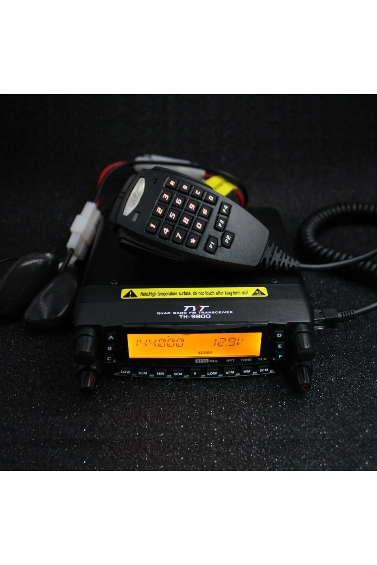 Th9800 Dört Band Analoğ Araç Haberleşme Telsizi - Görsel 3