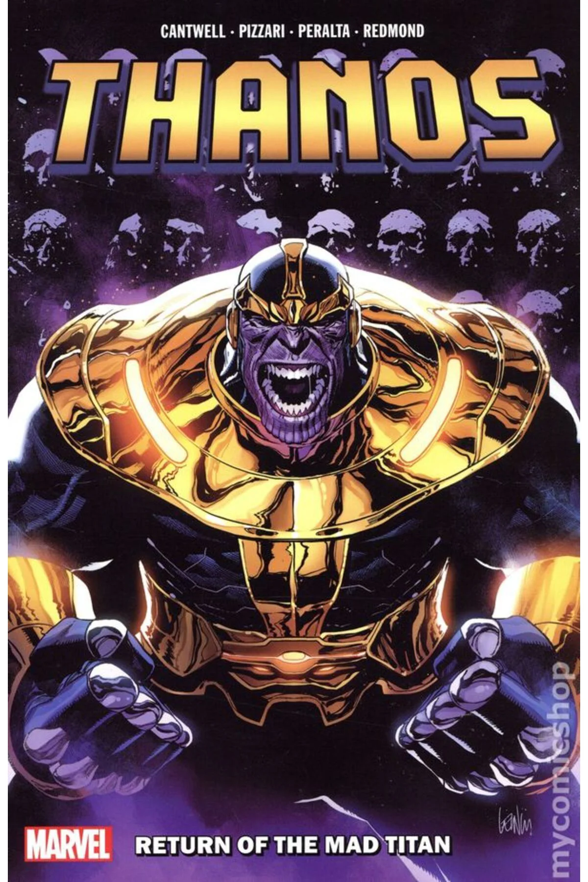 Thanos Return of the Mad Titan TPB #1 (ingilizce)