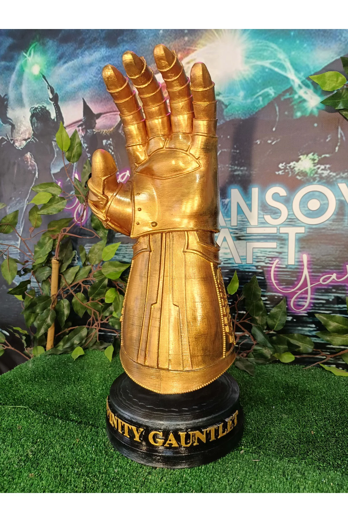 Thanos'un Eldiveni Infinity Gauntlet GERÇEK BOY 1/1  45 CM