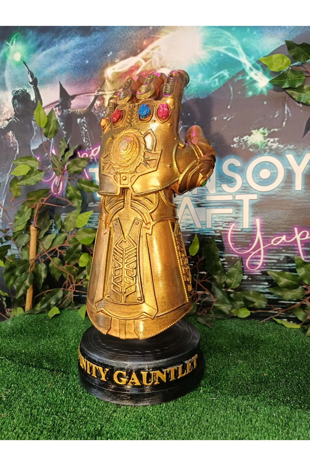 Thanos'un Eldiveni Infinity Gauntlet GERÇEK BOY 1/1  45 CM