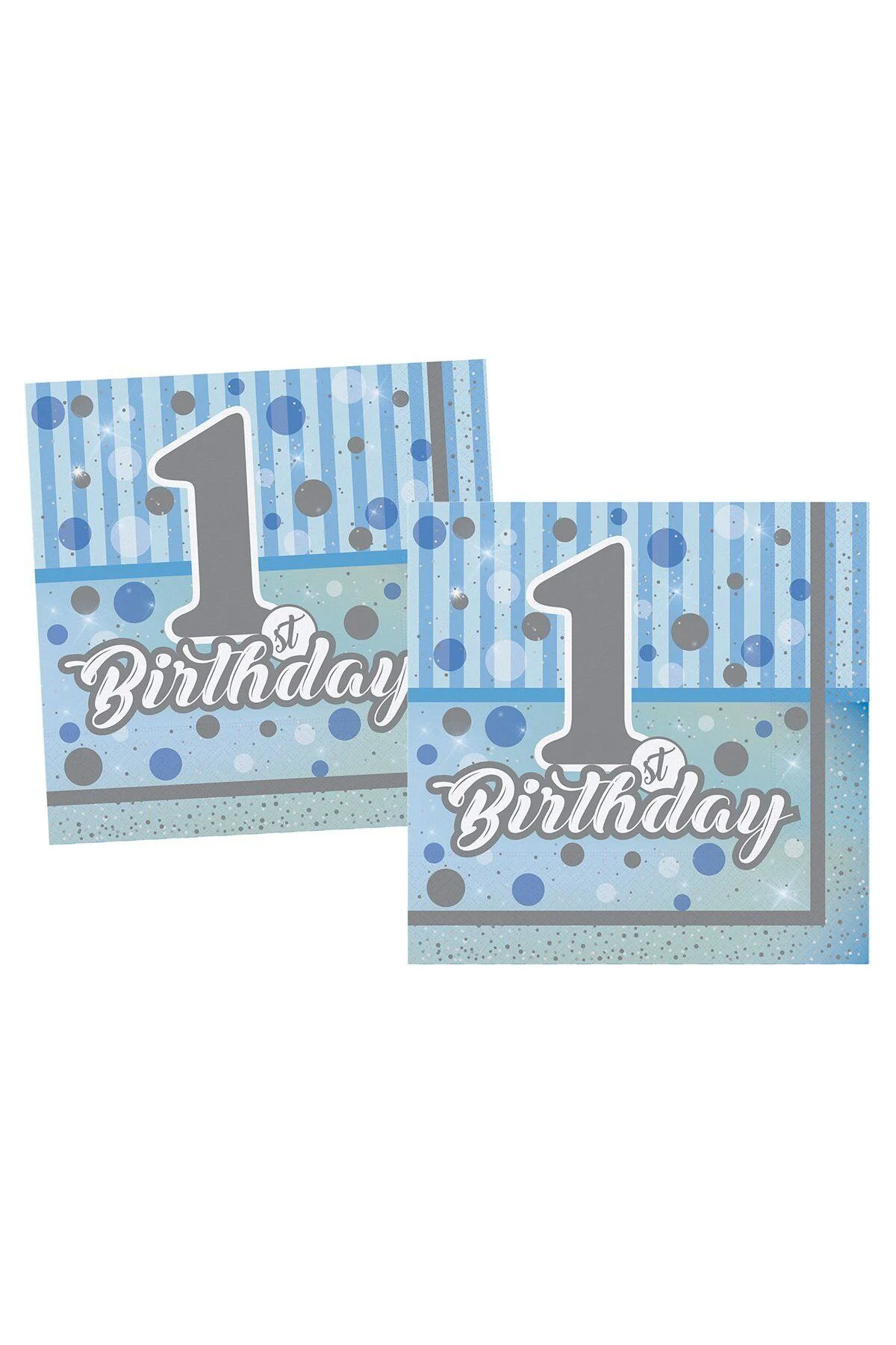 THB5121 First Bithday Erkek, 16 adet Peçete, 33x33cm /BMP1310THB5