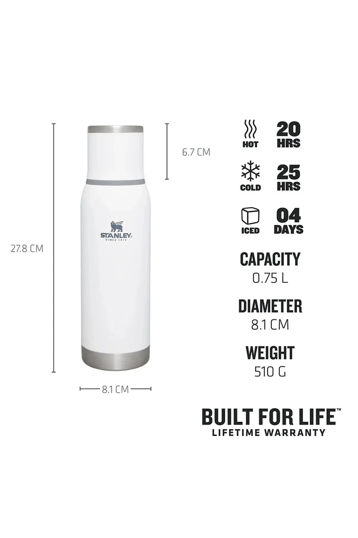 The Adventure To-Go Bottle Termos .75L - 25Oz 10-10818-008