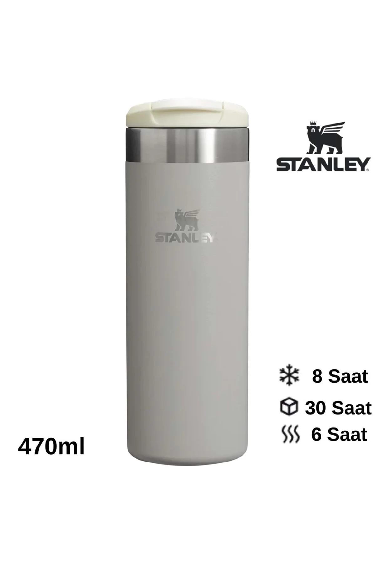 The AeroLight™ Transit Mug 0.47L Termos Kupa Bardak Matara GRİ