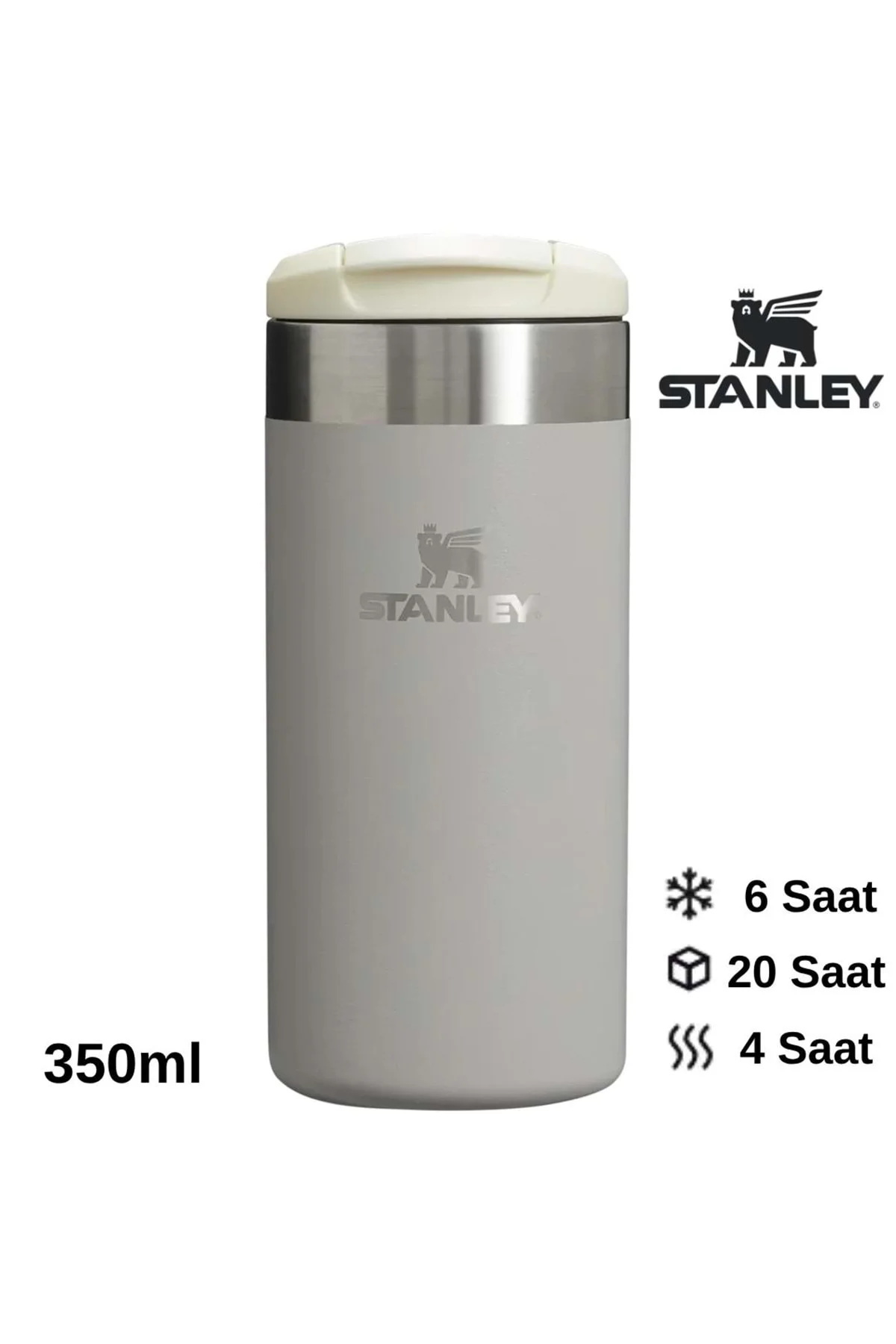 The AeroLight™ Transit Mug 0.35L Termos Kupa Bardak Matara GRİ