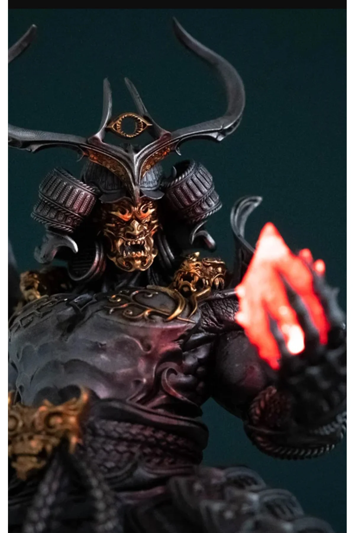 The Ancestors Tenjin Ninja Samuray Figür Lanetli Bilgin Samuray Figürü Büyük Boy 25CM