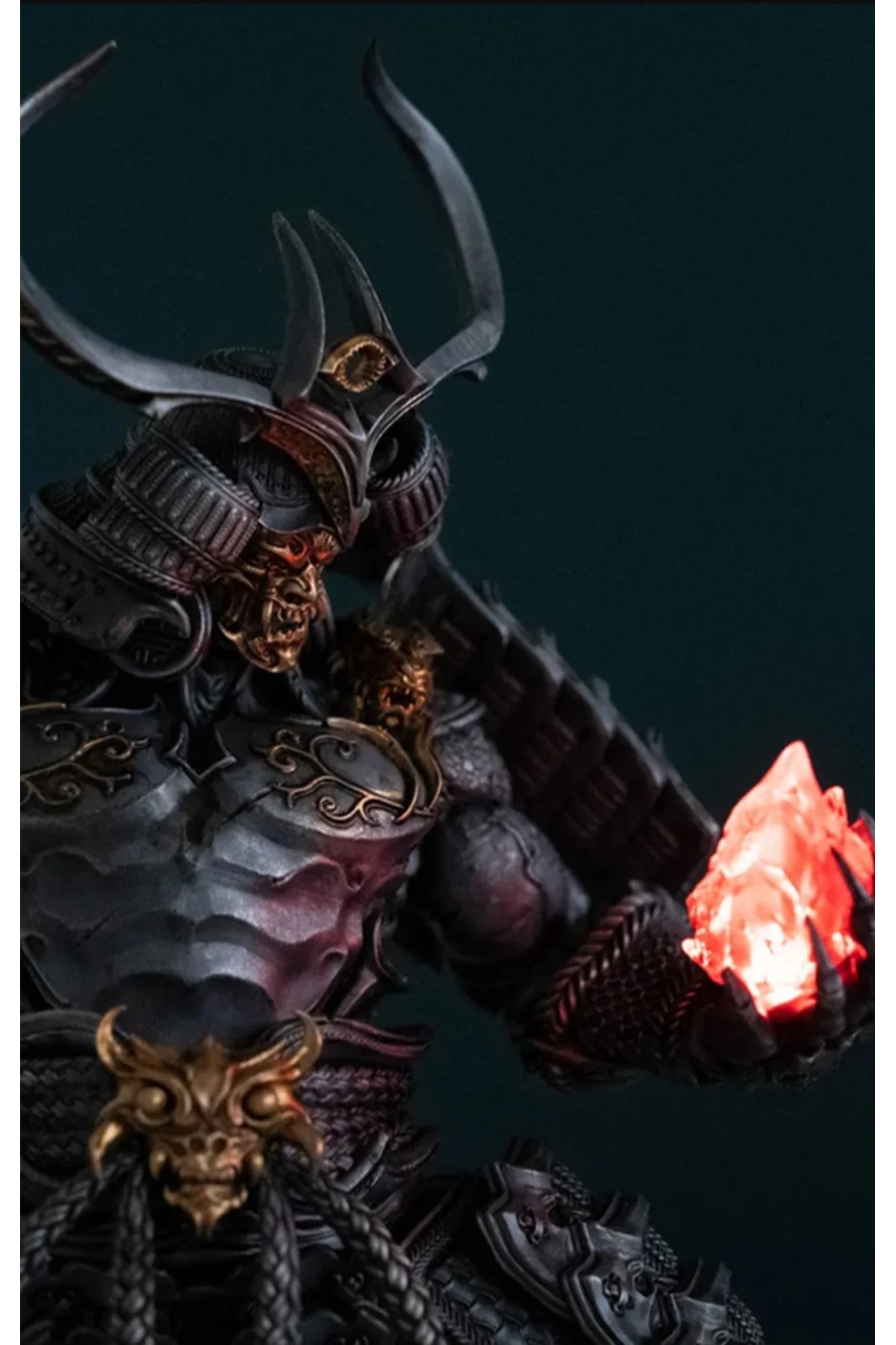 The Ancestors Tenjin Ninja Samuray Figür Lanetli Bilgin Samuray Figürü Büyük Boy 25CM
