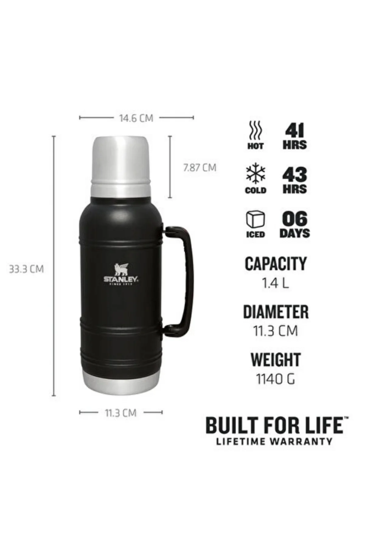 The Artisan Thermal Bottle Termos 1.4L - 1.5Qt 10-11429-005