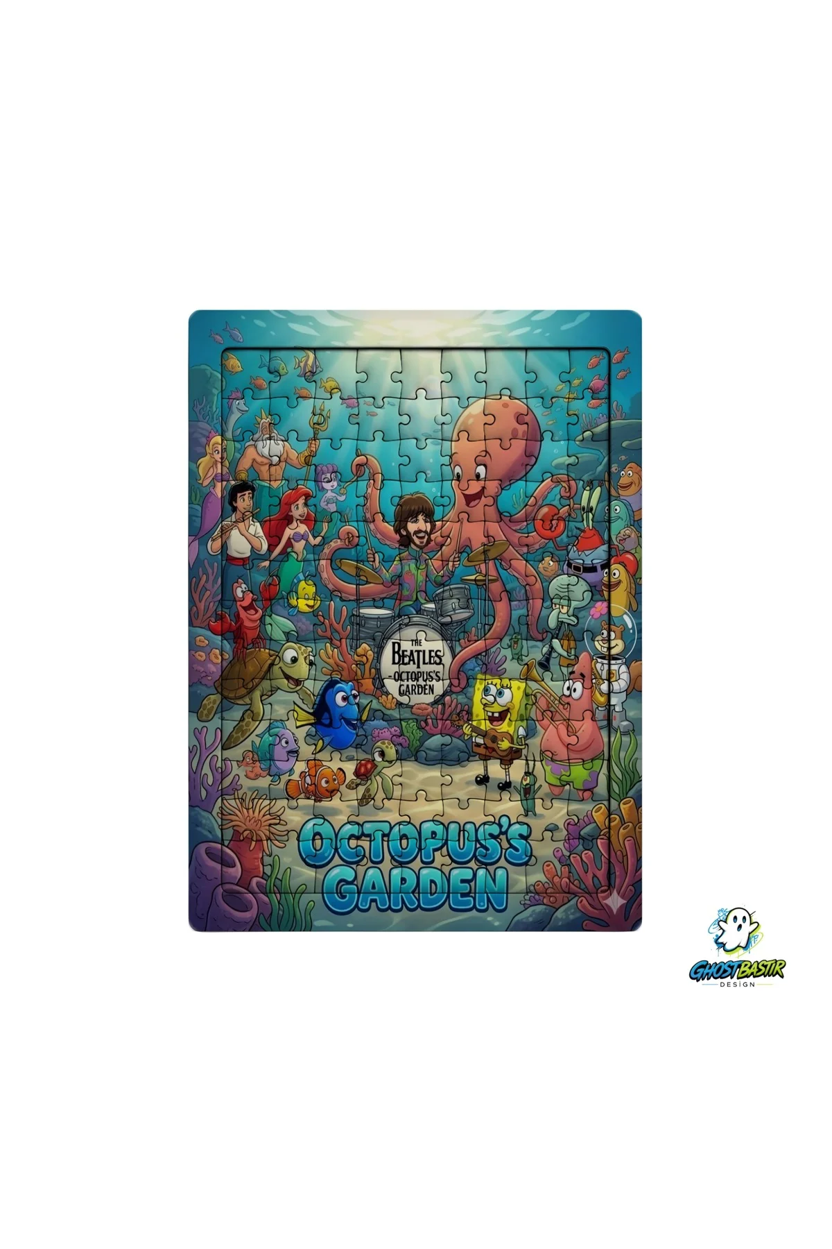 The Beatles 99 Parça Ayaklı Puzzle – Dekoratif Çocuk Yapbozu 0203