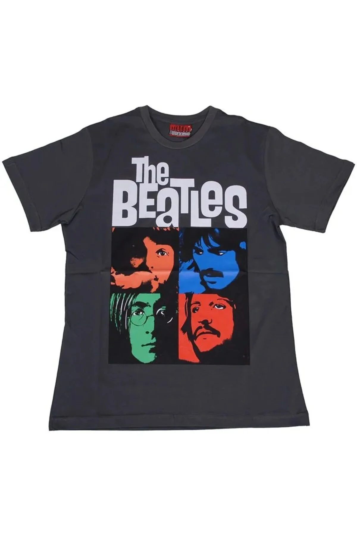 The Beatles No:1 Tişört Gri