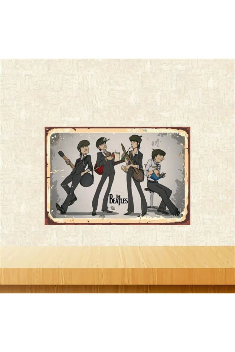 The Beatles Retro Ahşap Tablo Tkfx5430 Fiyatı, Yorumları ve Özellikleri