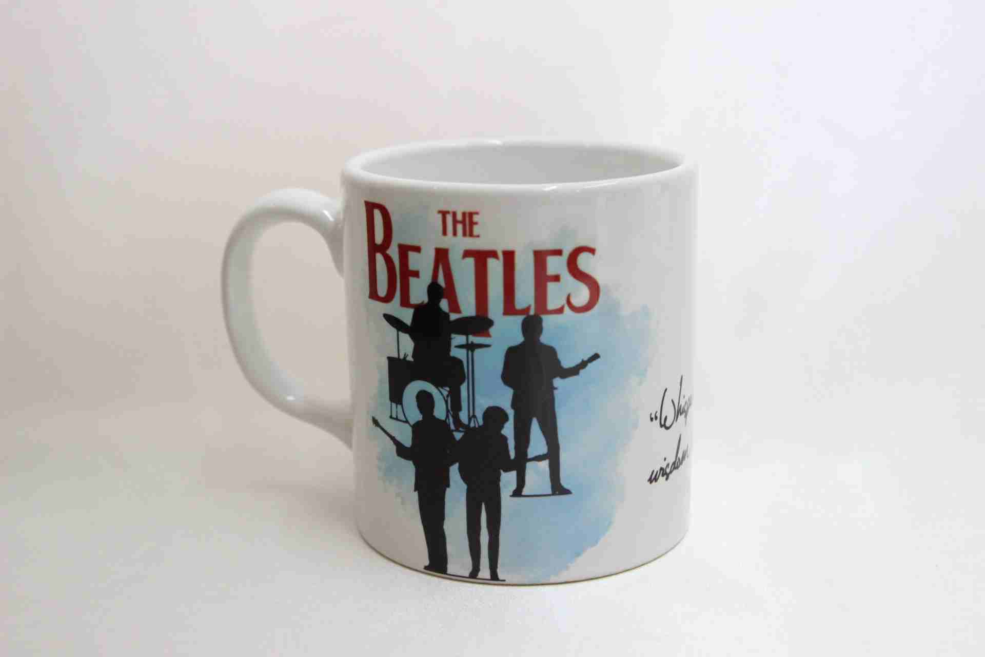 The Beatles Tasarımlı Hediye Seti - Termos, Kupa Bardak ve Defter Hediye Kutusu