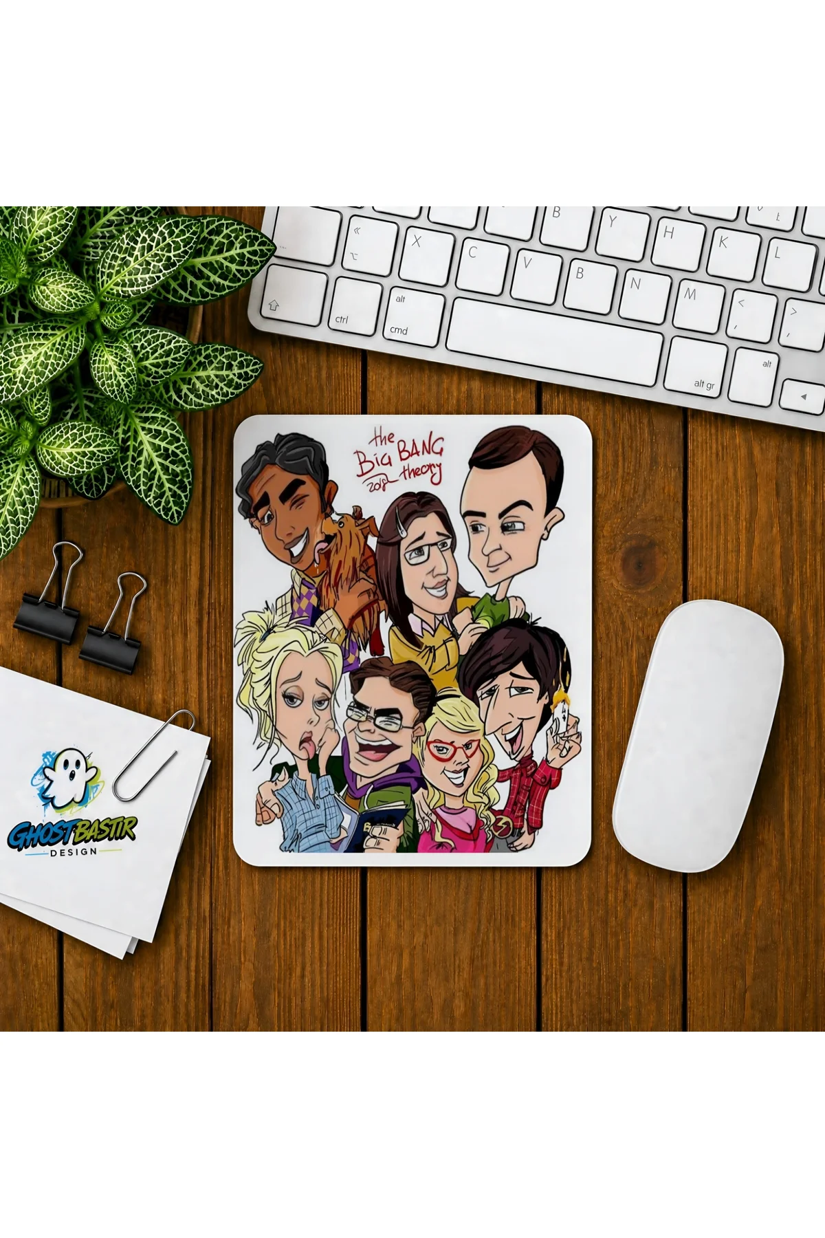 The Big Bang Theory Baskılı Oyuncu Mousepad 0311