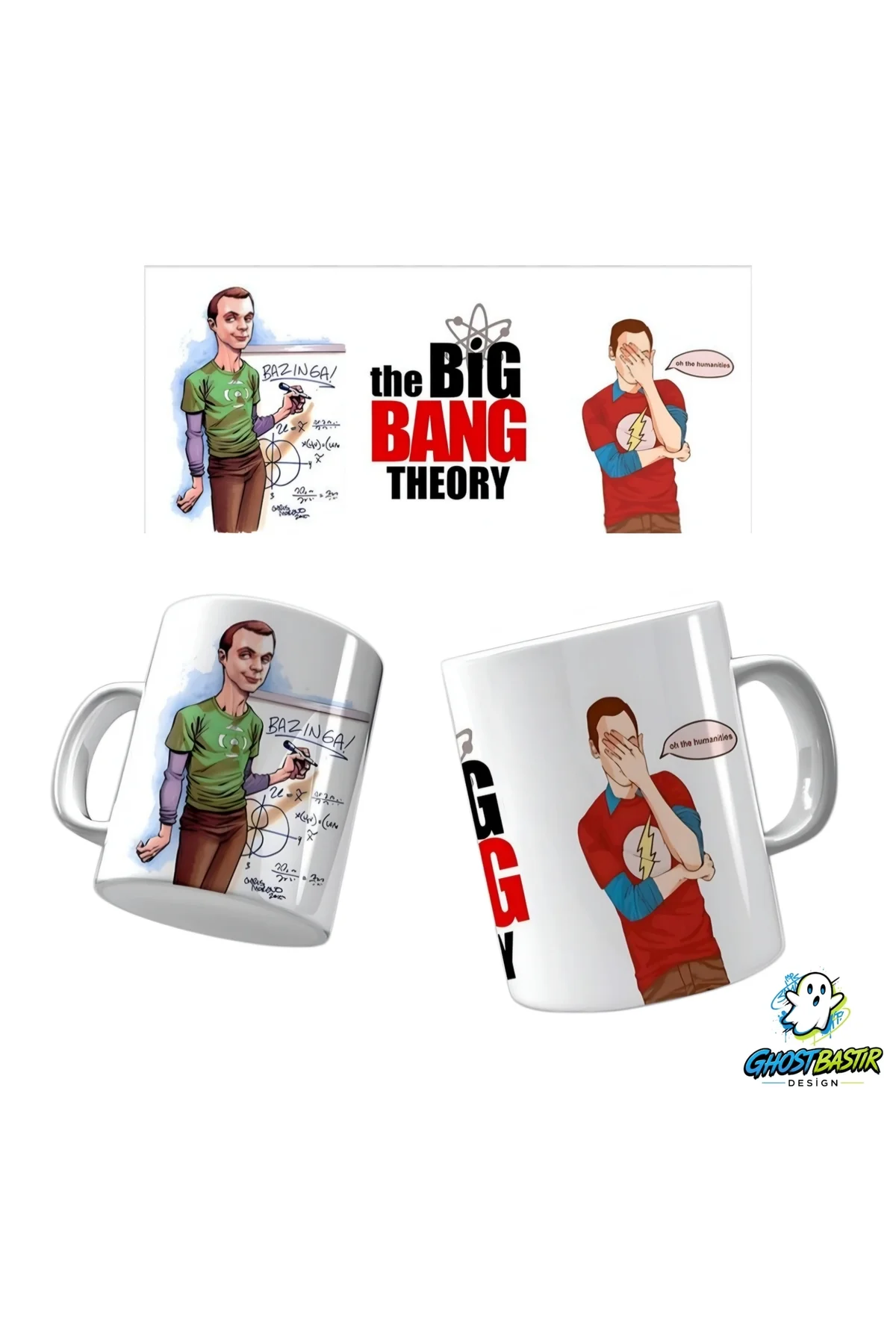 The Big Bang Theory Kupa Bardak | Tek Adet K06707