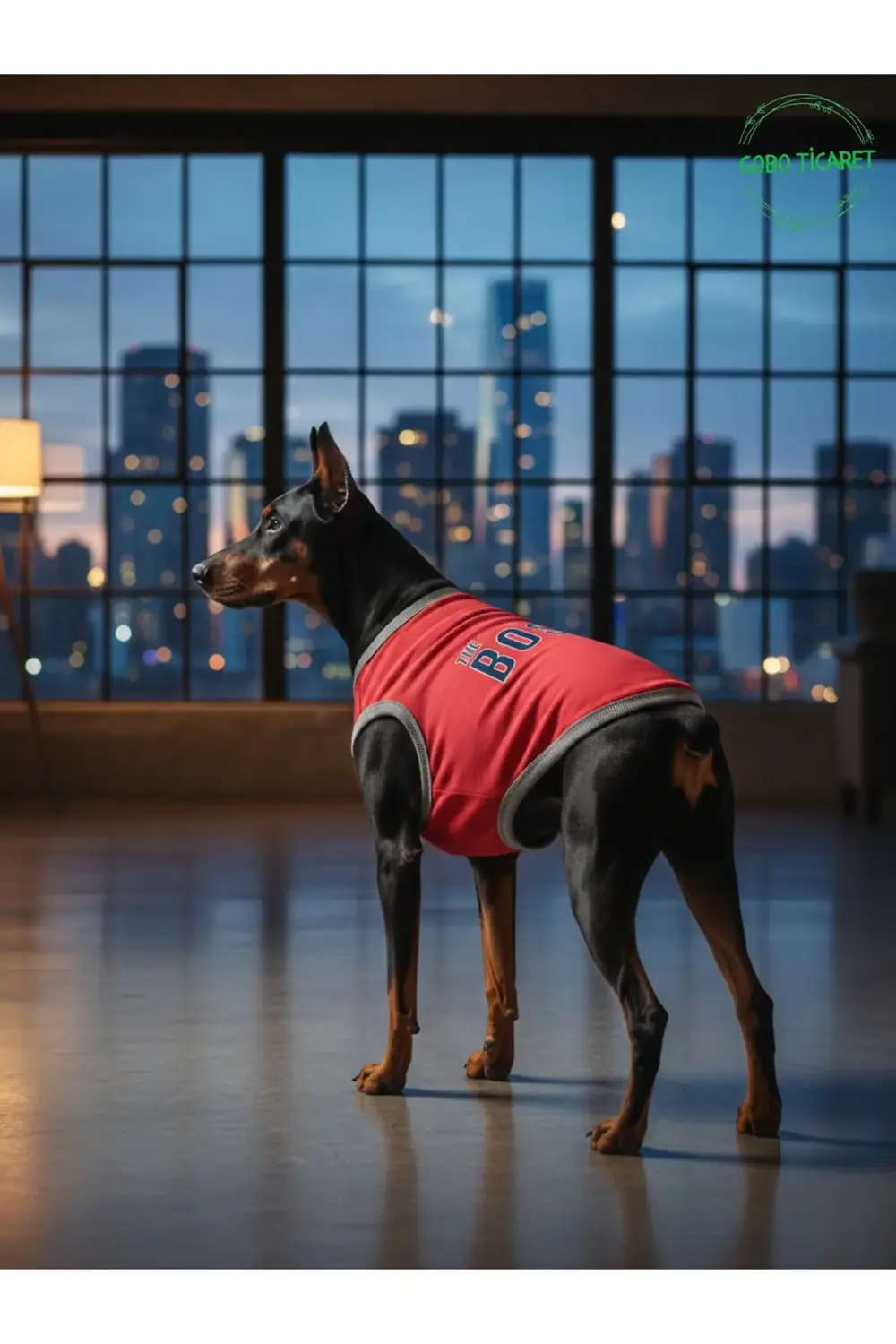 The Boss (Patron) Desenli Kedi ve Köpek Kıyafeti–Sevimli Evcil Ha