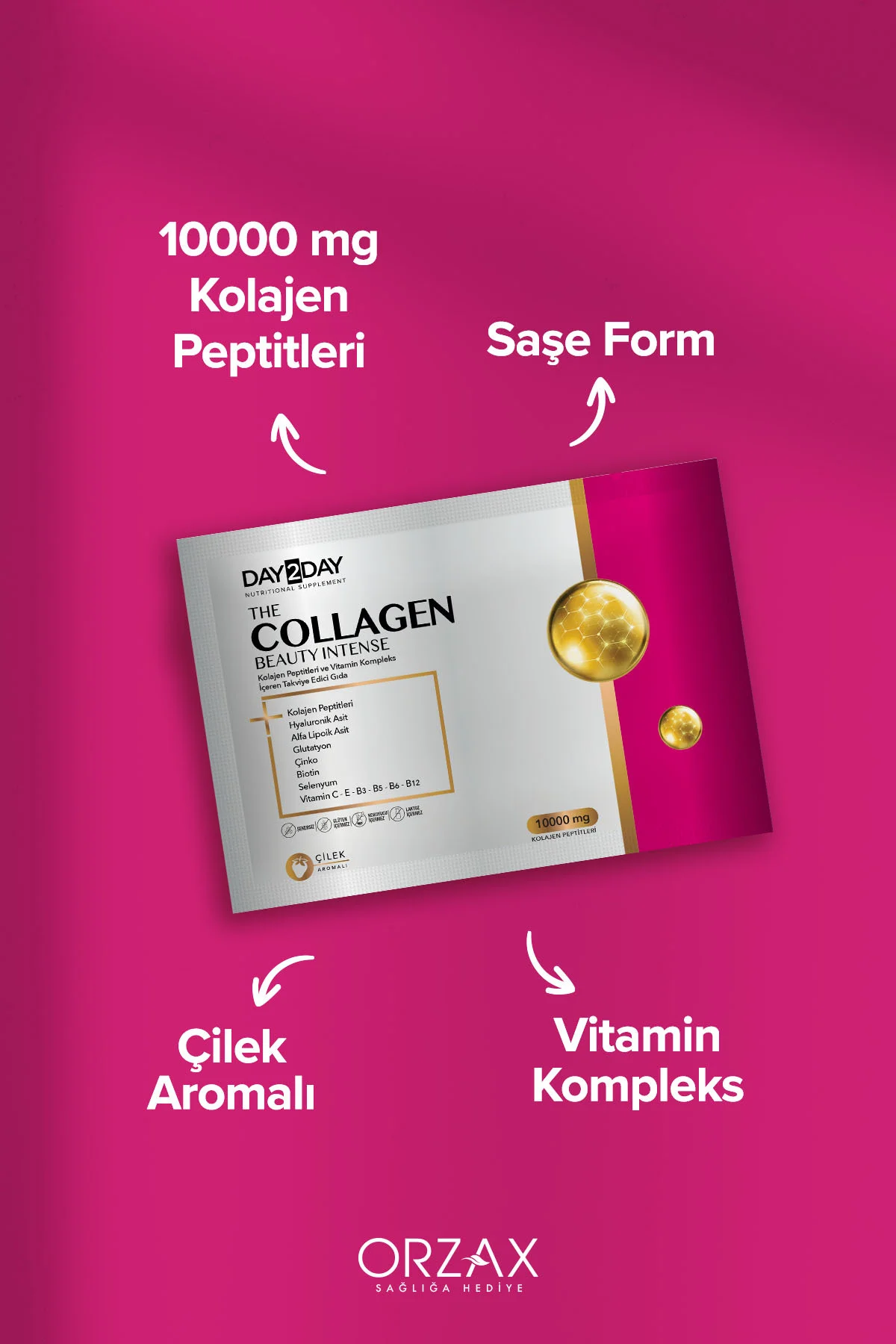 The Collagen Beauty Intense 90 Saşe - 3 al 2 öde