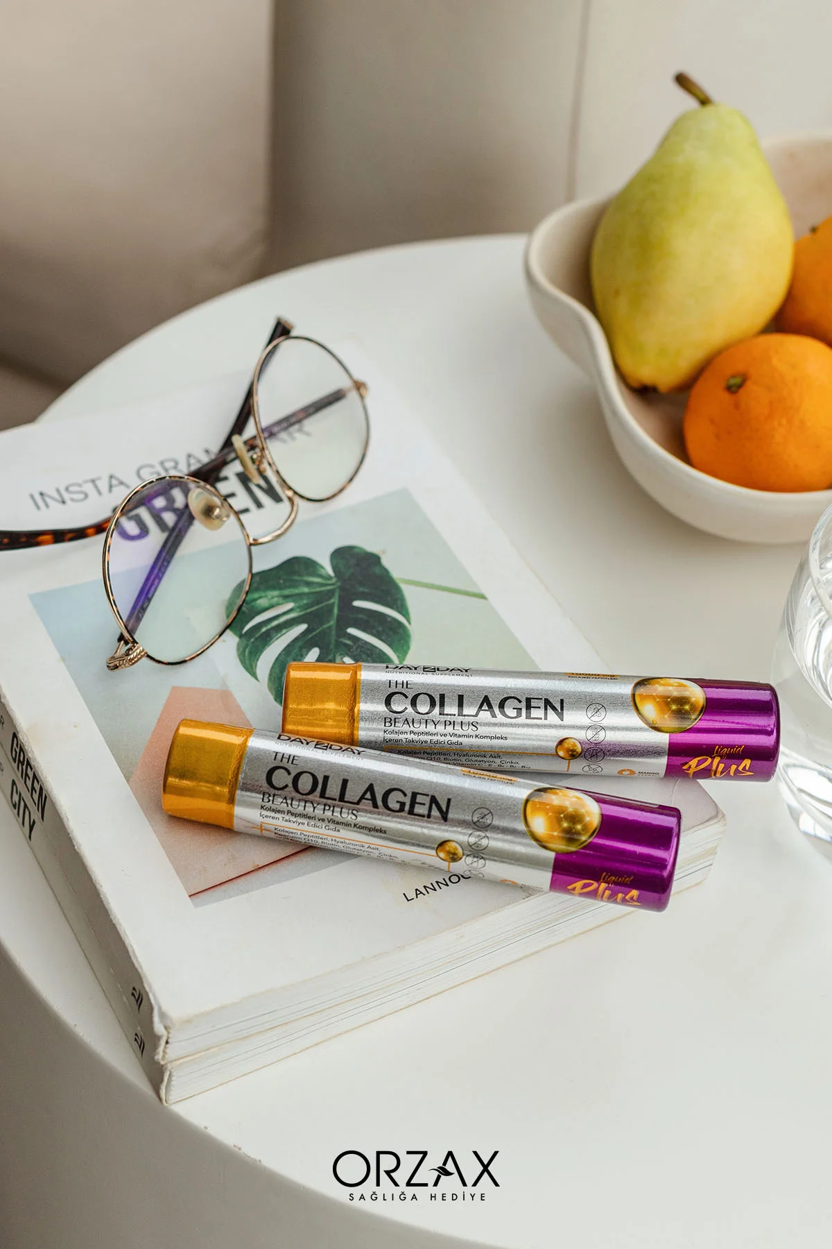 The Collagen Beauty Plus Kolajen-Hyaluronik Asit-Glutatyon-Koenzim Q10-Biotin-B5-B6-B12-C Vitamini - Görsel 4