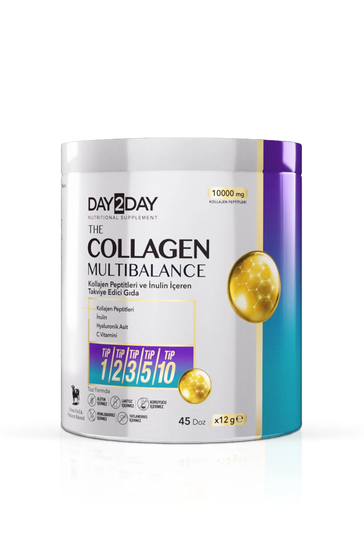 The Collagen MultiBalance Tip 1/ Tip 2/ Tip 3/ Tip 5/ Tip 10 Kolajen Toz Form 540 gr