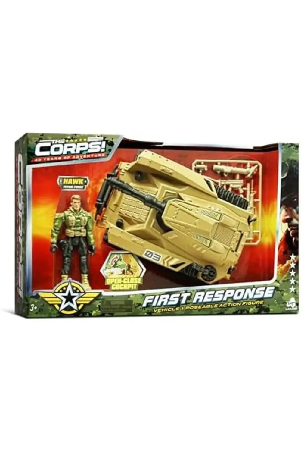 The Corps Dire Wolf Askeri Araçlar - Kırmızı 395519