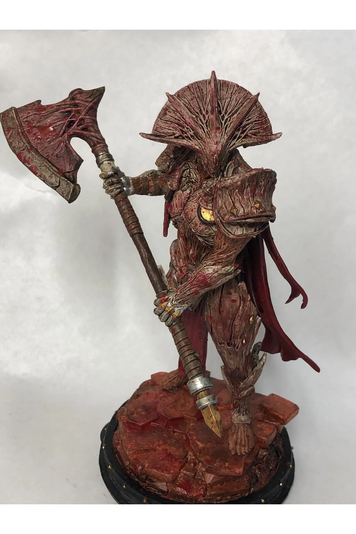 The Cursed Demon Boyalı Figür Tje Cursed Şeytan Figür Büyük Boy 25CM