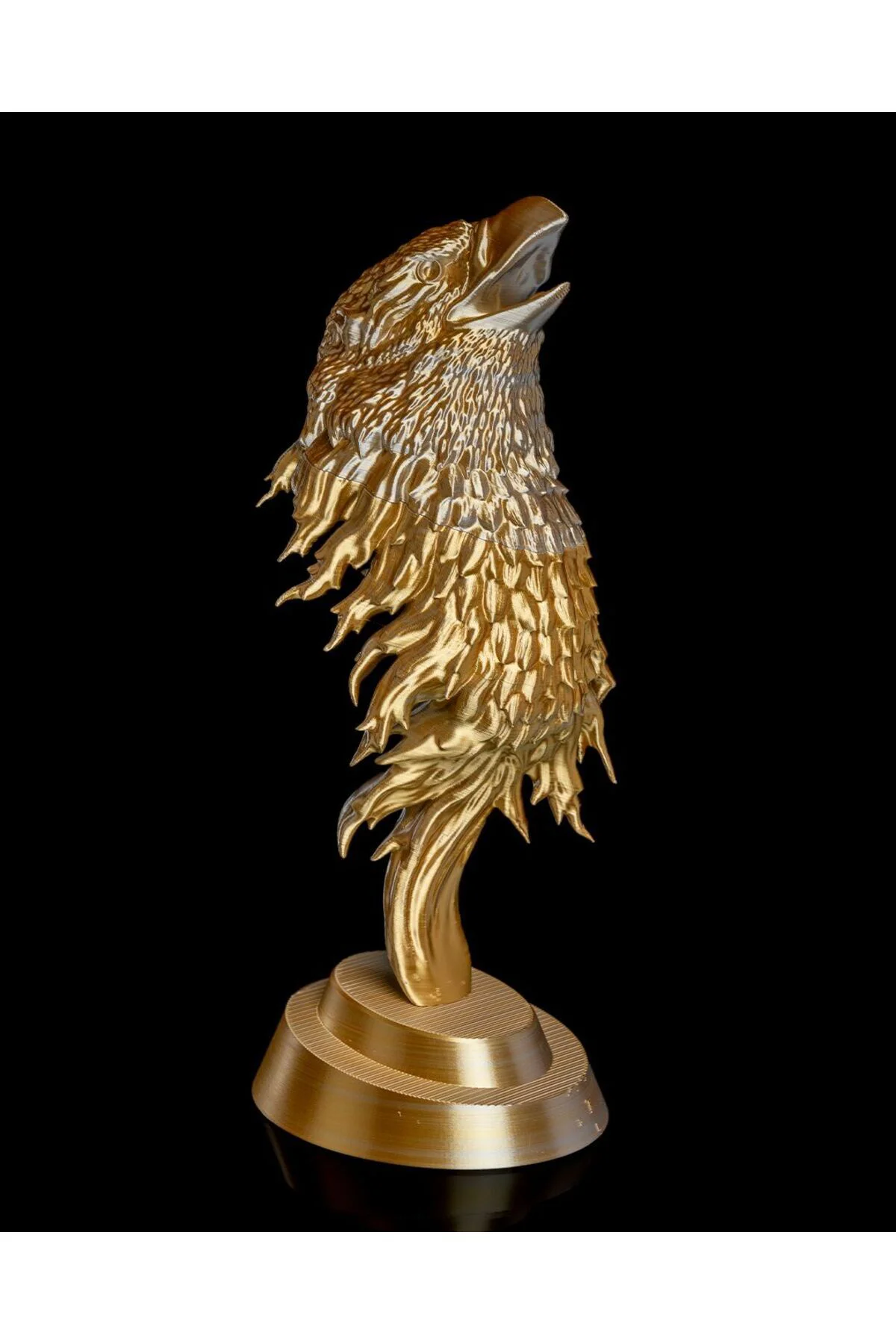 The Firehawk Altın Rengi Boyalı Figür 14 CM