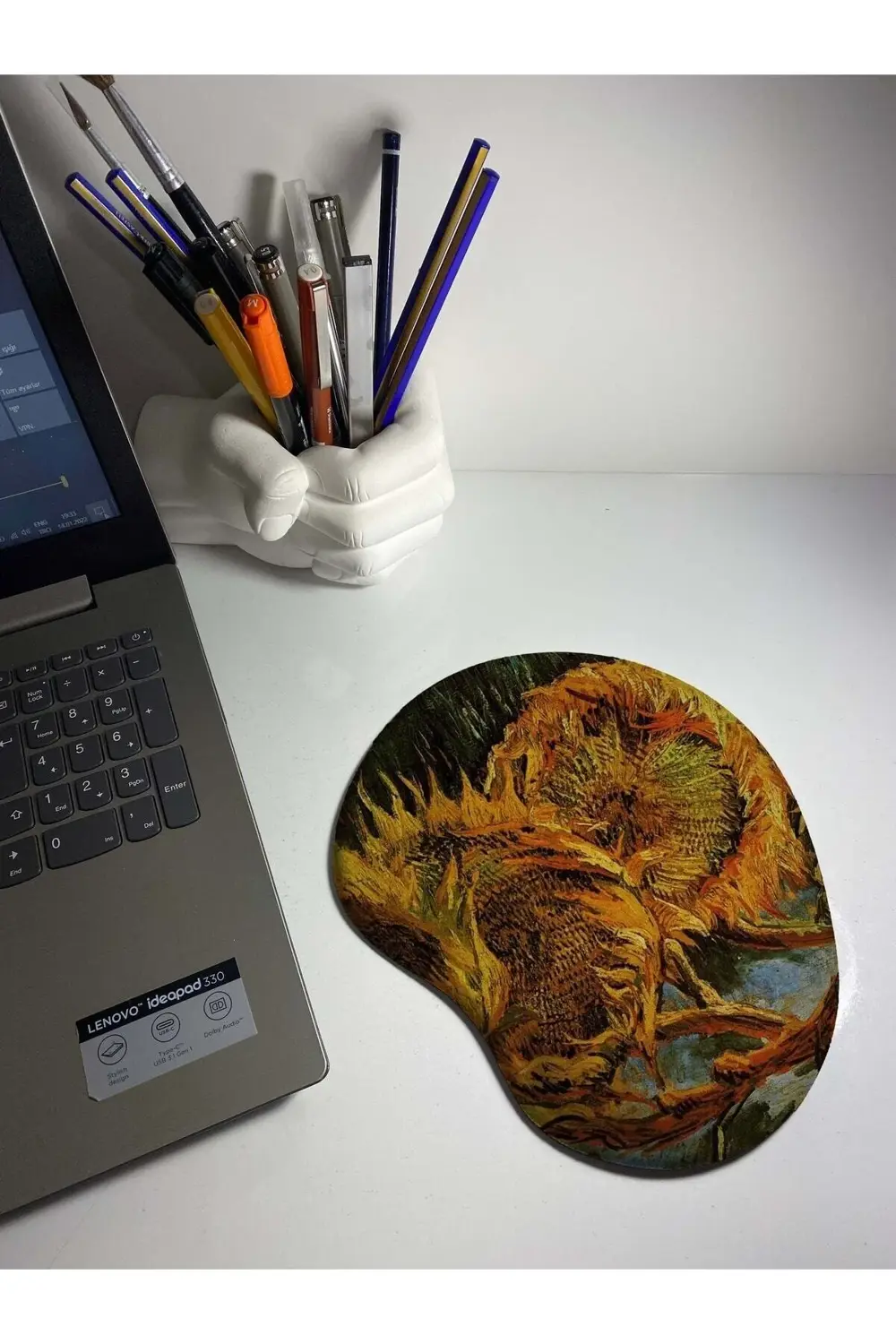 The Flower Bilek Destekli Mouse Pad