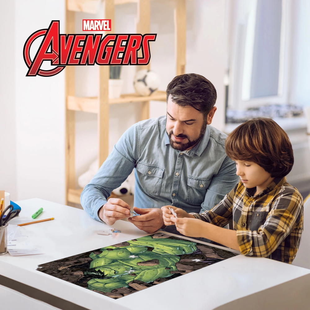 The Hulk 300 Parça Puzzle 35583 - Metal Kutu The Hulk 300 Parça Puzzle 35583 - Metal Kutu