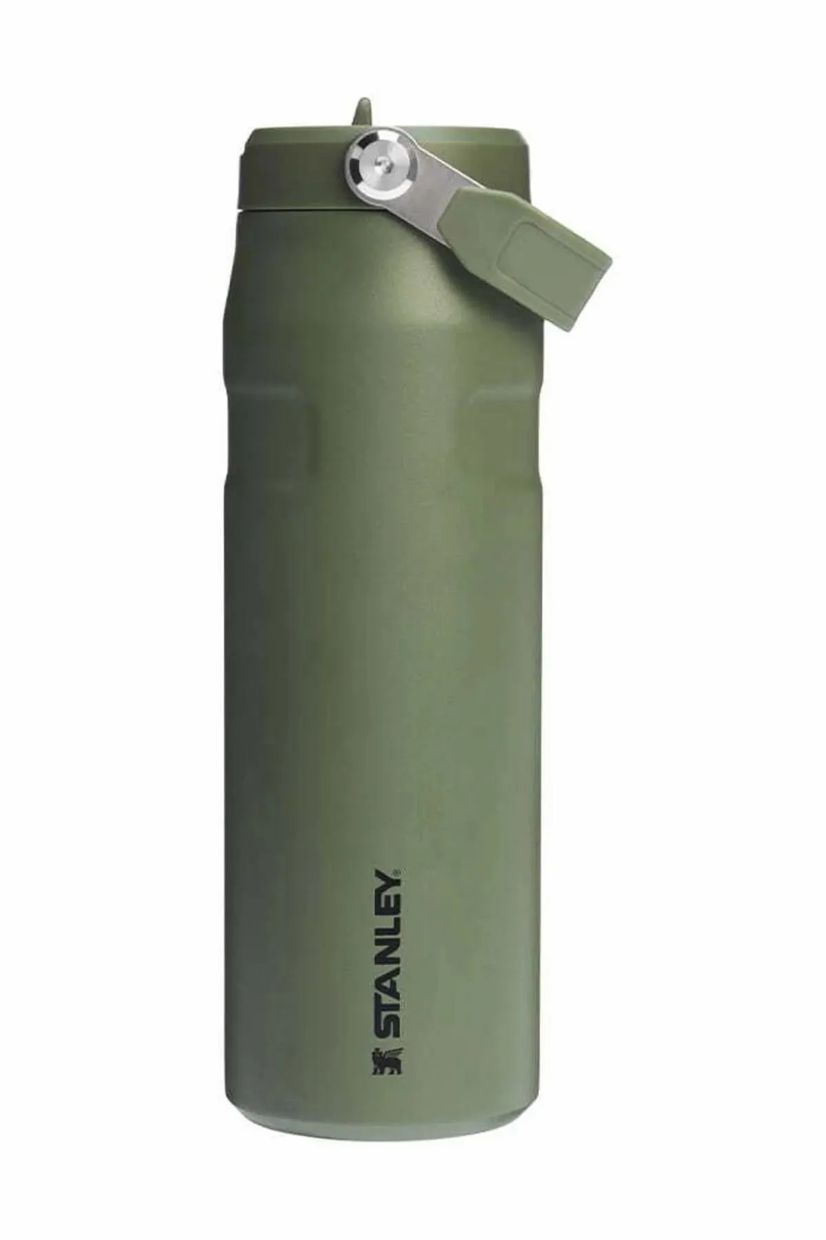 The IceFlow Bottle Flip Straw 2.0 0.7L 24oz Termos Dried Pine Yeş