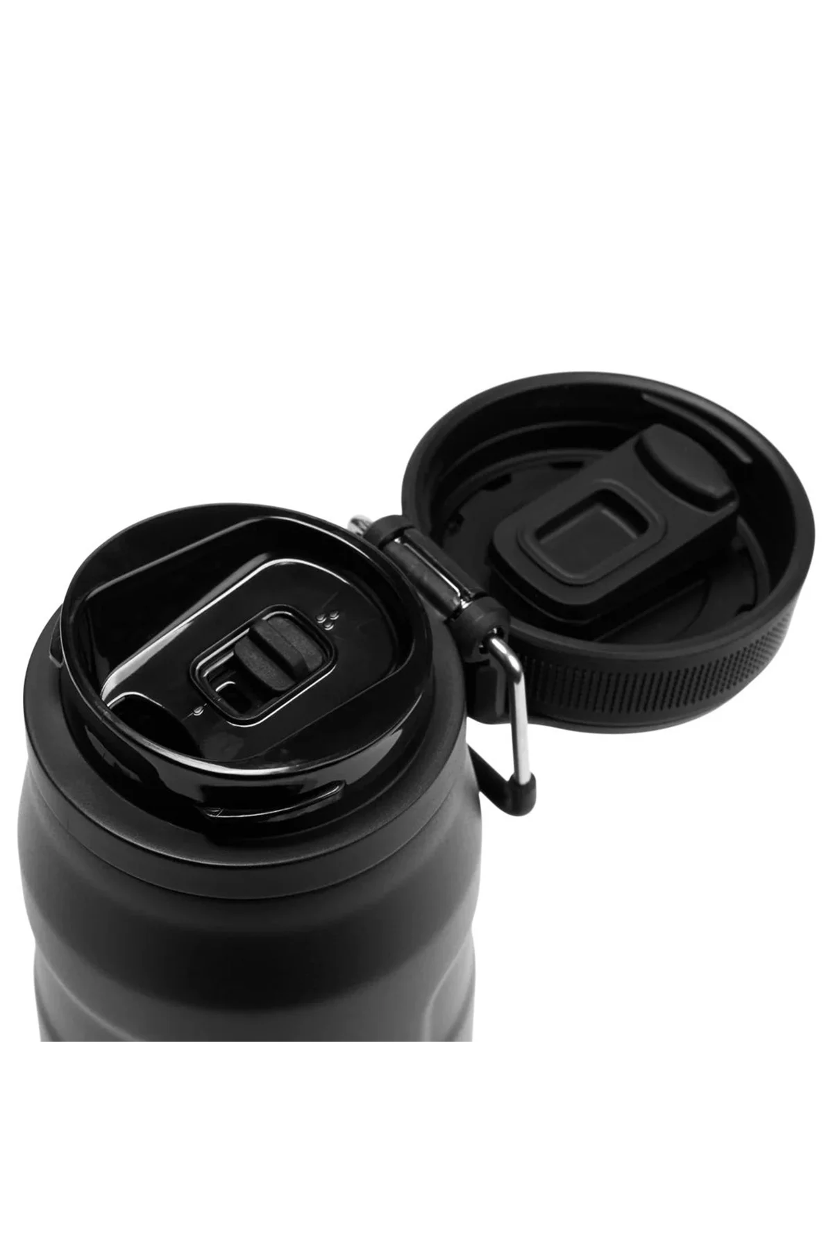 The IceFlow Twist Flip Termos 0.71 LT Termos Kupa Kamp Matara SİY