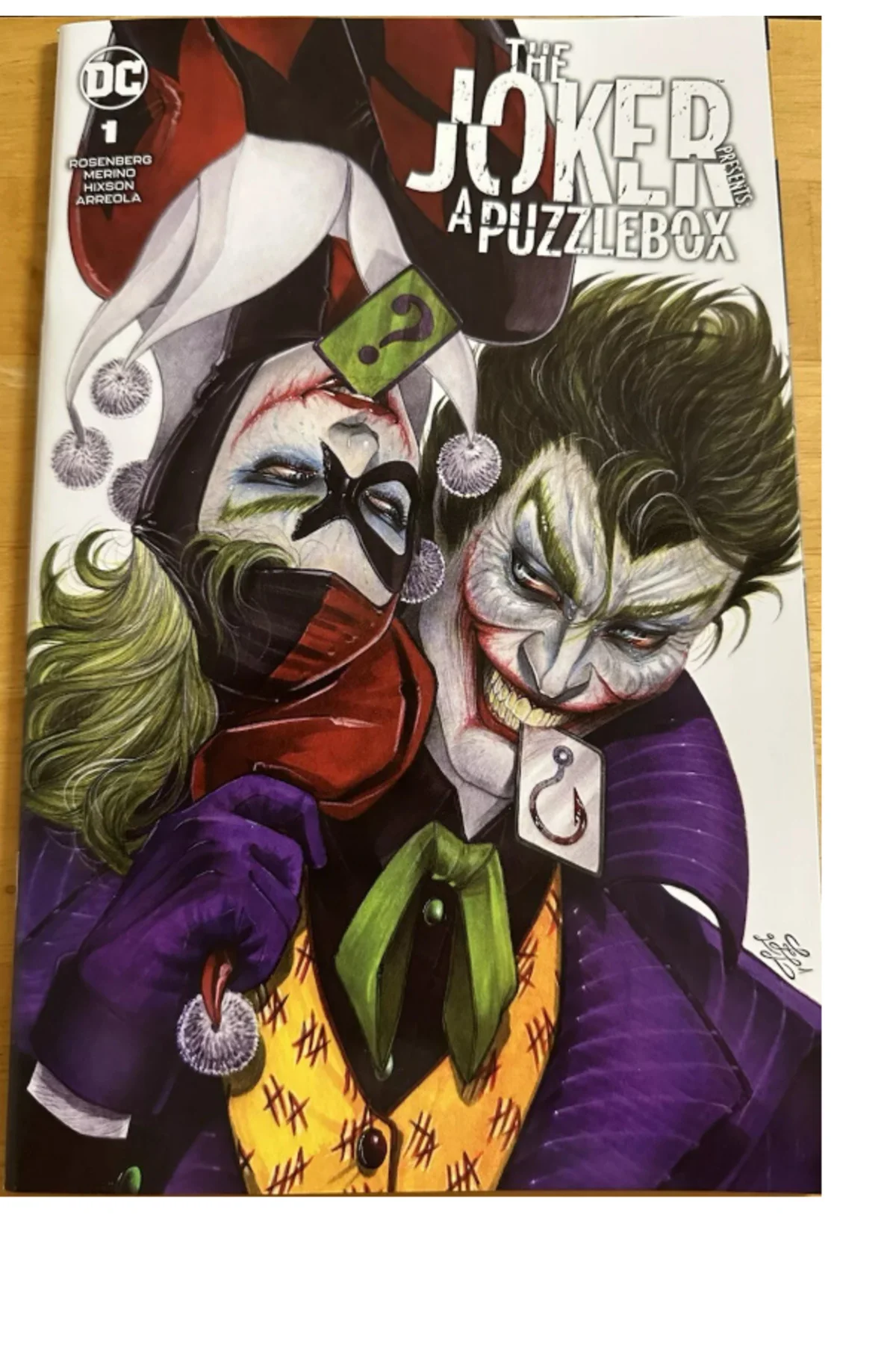 The Joker Presents: A Puzzlebox #1 - Zoe Lacchei Trinity Comics v