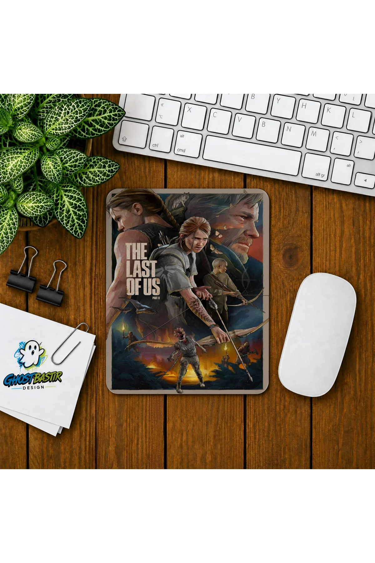 The Last Of Us Baskılı Oyuncu Mousepad 0314