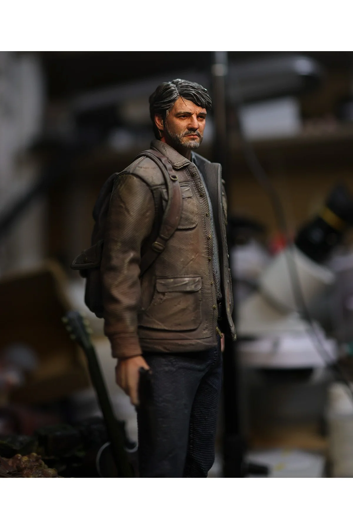 The Last Of Us Joel Miller Figürü Last Of Us Joel Büst Büyük Boy 25CM
