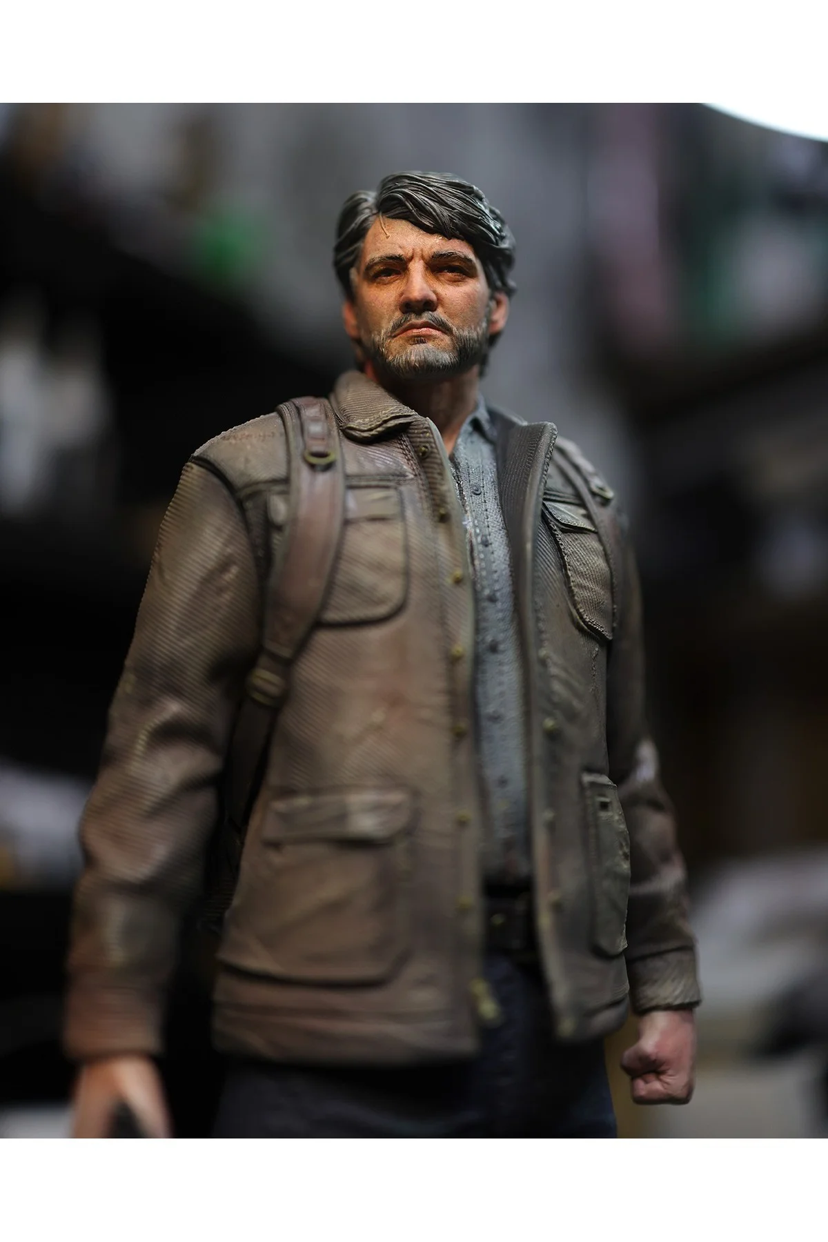 The Last Of Us Joel Miller Figürü Last Of Us Joel Büst Büyük Boy 25CM