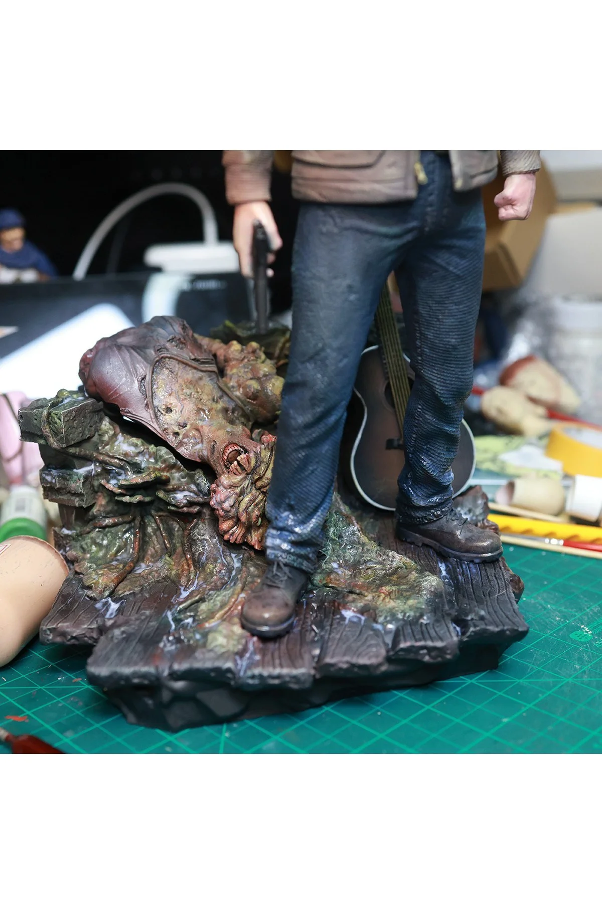 The Last Of Us Joel Miller Figürü Last Of Us Joel Büst Büyük Boy 25CM